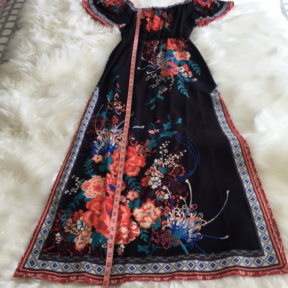 NWT Flying Tomoto Off-Shoulder Maxi Dress - Picture 4 of 8
